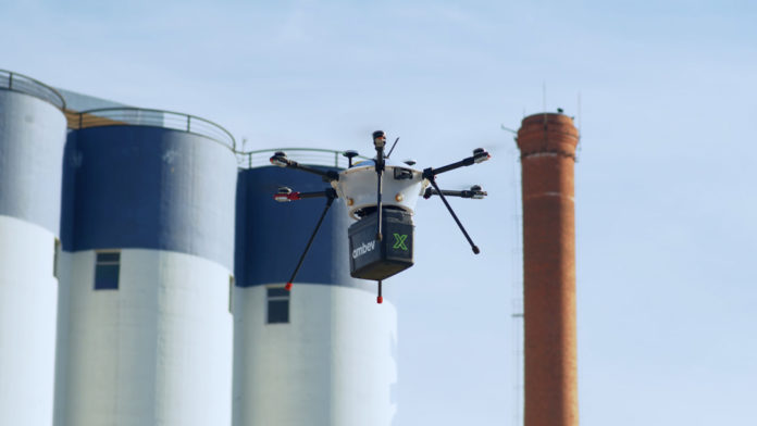 Ambev delivery drones