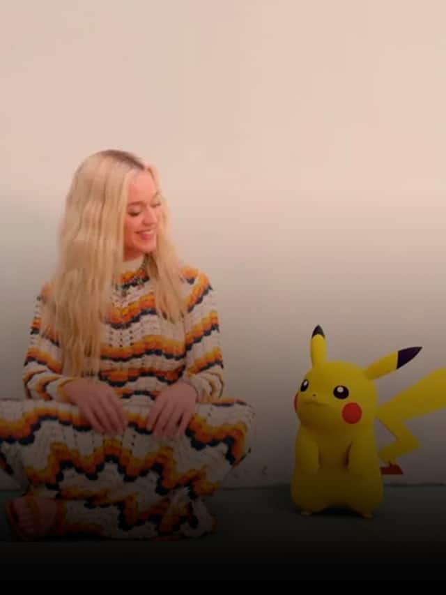 Katy Perry lança música celebrando os 25 anos de Pokémon