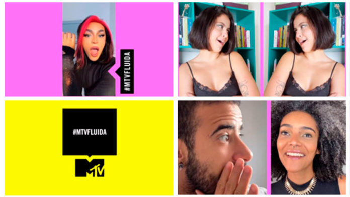 Foto de divulgação para a ação da MTV sem gênero.