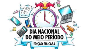 Foto de divulgação do Dia Nacional do Meio Período da Red Bull.