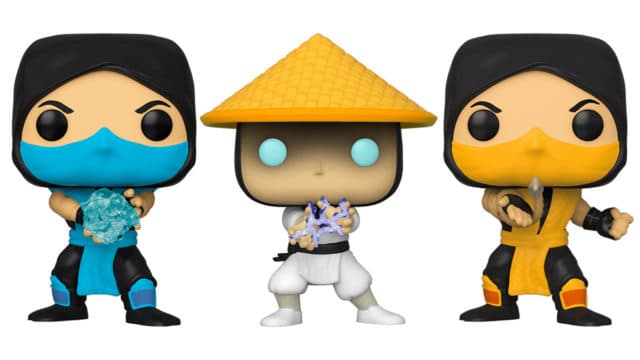 Funko Pop que a Warner Bros está lançando de Mortal Kombat.