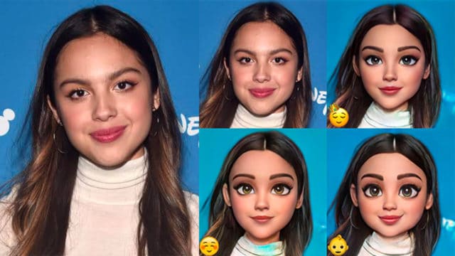 Cantora Olivia Rodrigo no Voilà