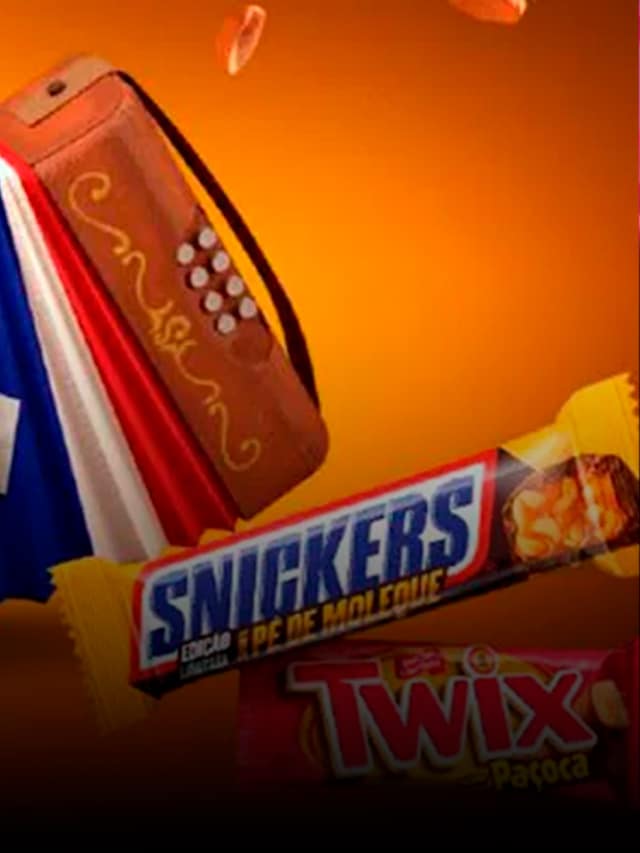 Mars Wrigley volta com Snickers Pé de Moleque e Twix Paçoca