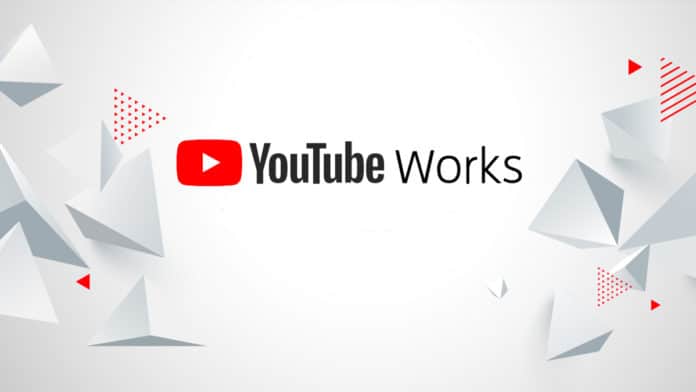 Banner do YouTube Works 2021