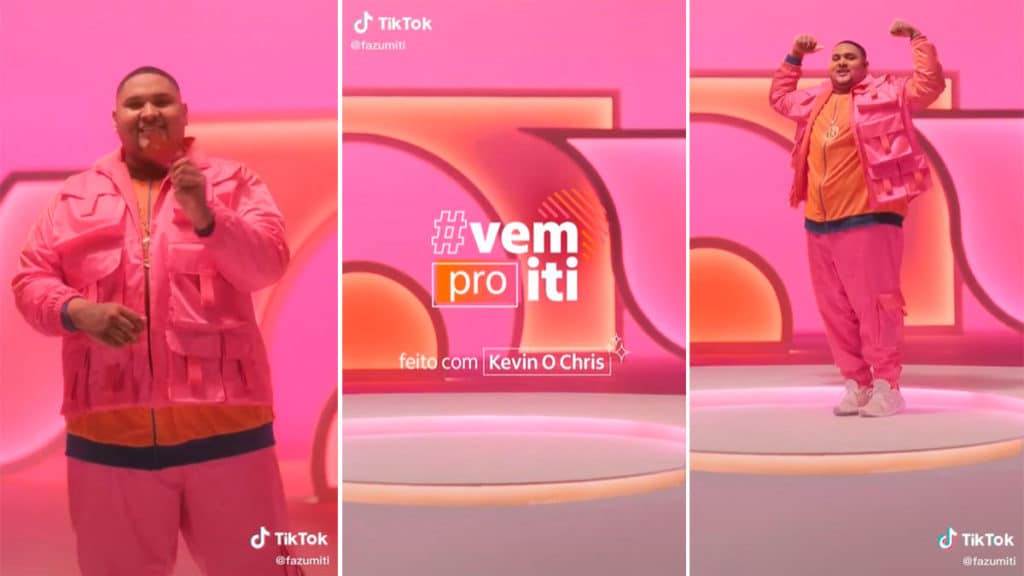 Kevin O Chris no TikTok do iti.