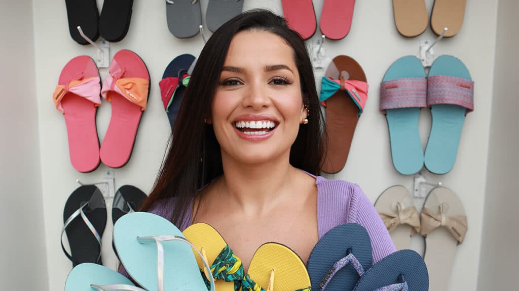 Juliette para Havaianas.