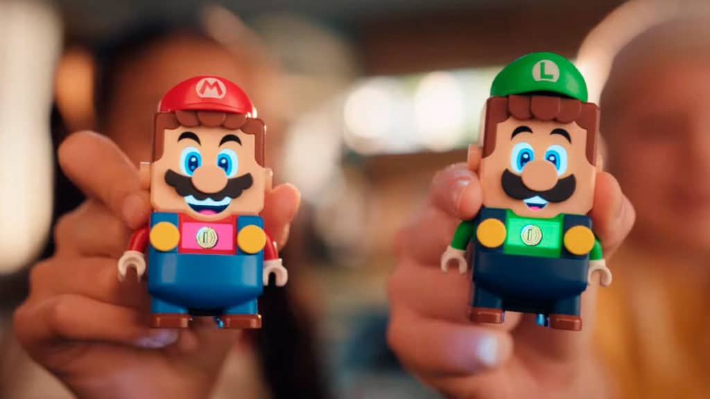 Pack para dois jogadores de Lego Super Mario.