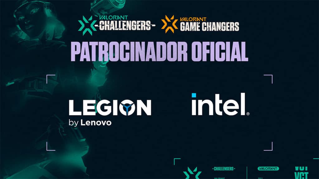 Anúncio do patrocínio da Lenovo para Valorant no Brasil