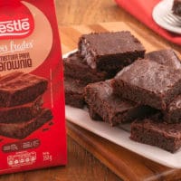Mistura para brownie, um dos novos produtos Homebaking da Nestlé.