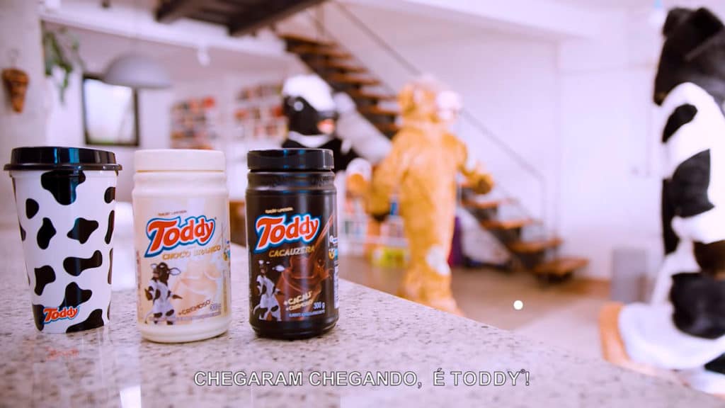 Clipe de trap funk de Toddy.