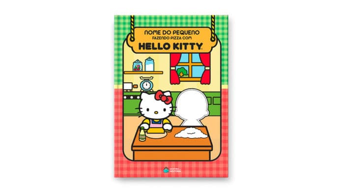 Dentro da História com Hello Kitty.
