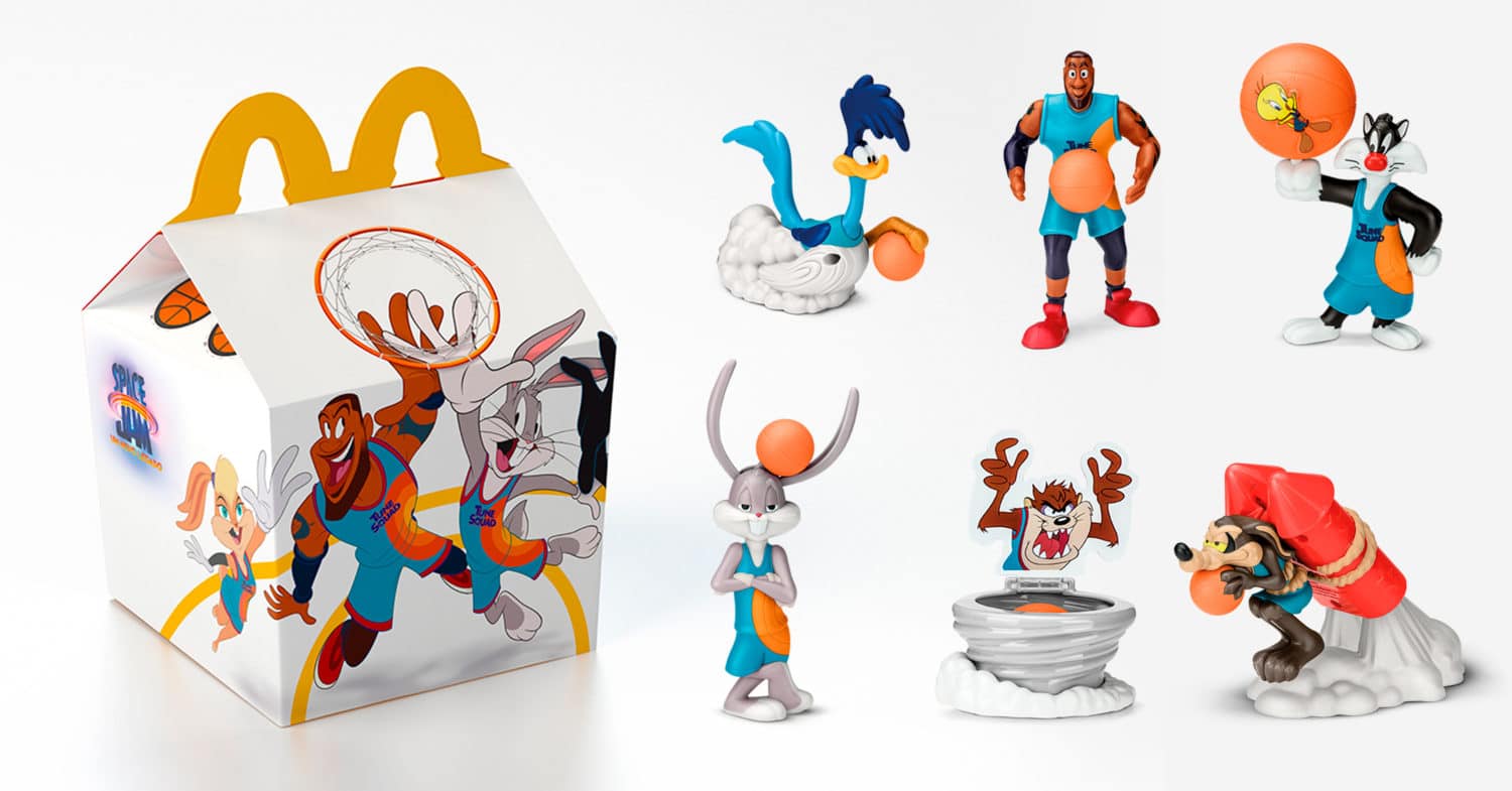 Brinquedos do McDonald's da linha Pokémon Batalha Suprema