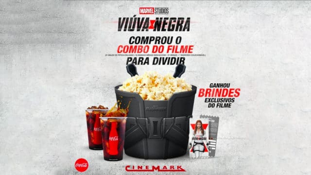 Cinermark combo Viúva Negra