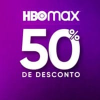HBO Max 50% de desconto