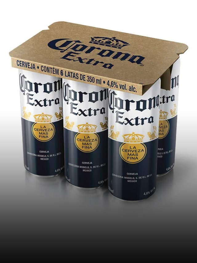 Cerveja Corona lança embalagem em lata