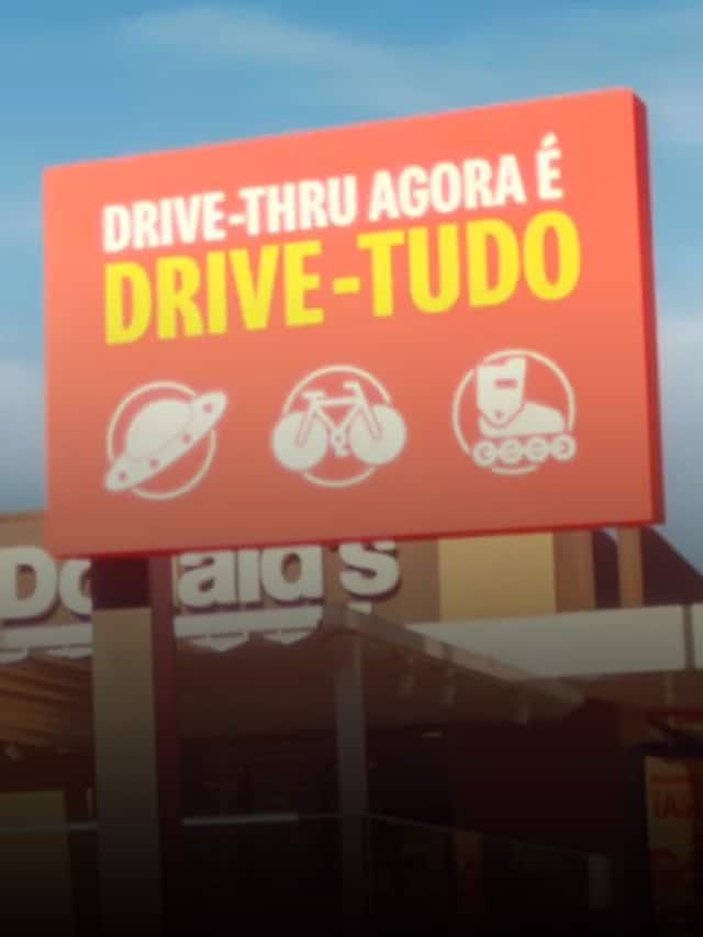 McDonald’s transforma seu Drive-Thru em Drive-Tudo