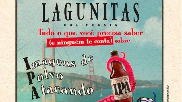 Lagunitas para Dia Internacional da IPA.