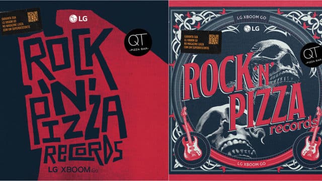 Ação Rock 'n' Pizza Records da LG.