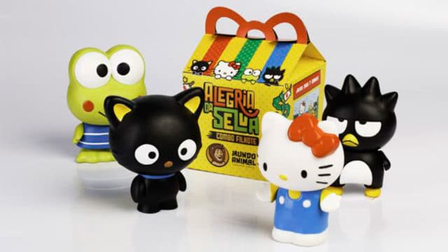 Brindes da Hello Kitty no Mundo Animal.