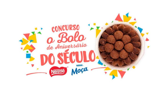 Concurso da Nestlé para descobrir o melhor bolo de aniversário.