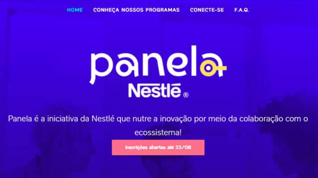 Plataforma de inovação da Nestlé.
