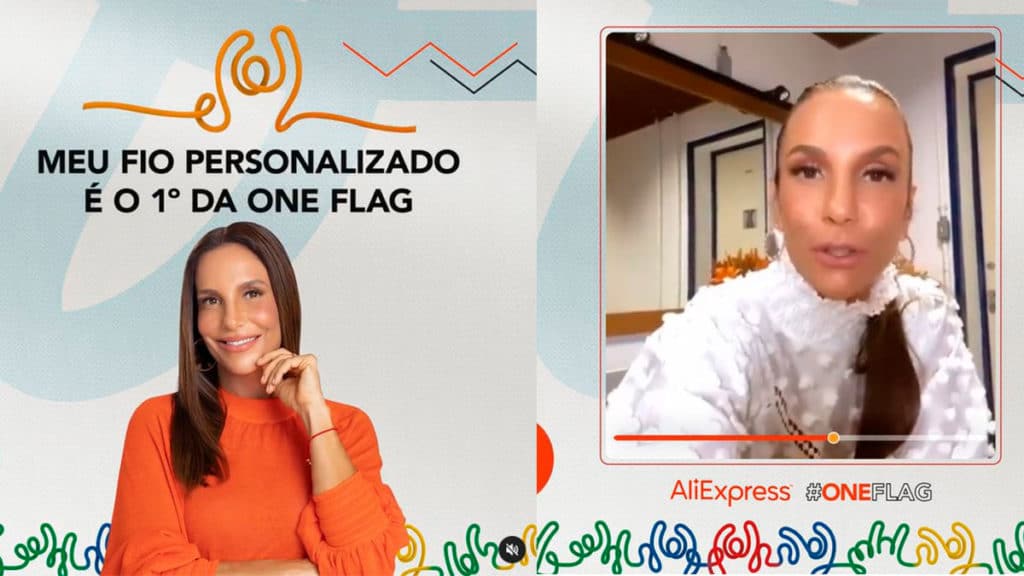 One Flag com Ivete Sangalo.