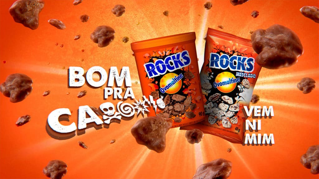 Campanha das reações de Ovomaltine Rocks.