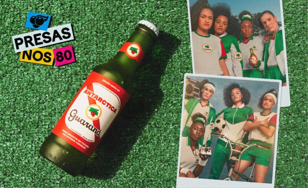 garrafa retro guarana antarctica