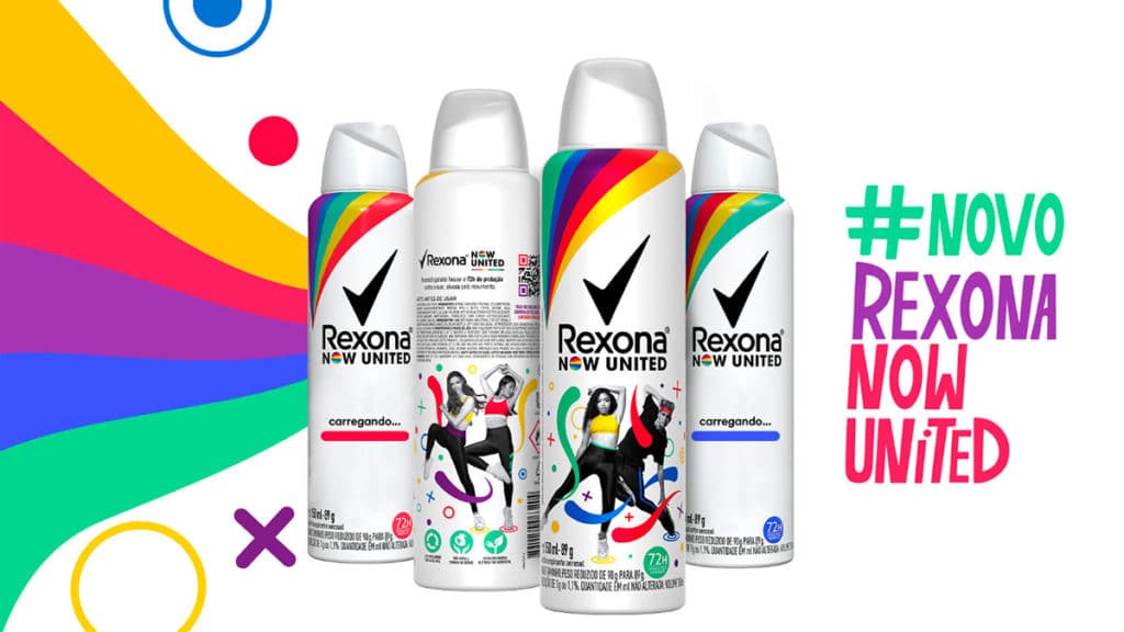 Edição colecionável de Rexona Now United.
