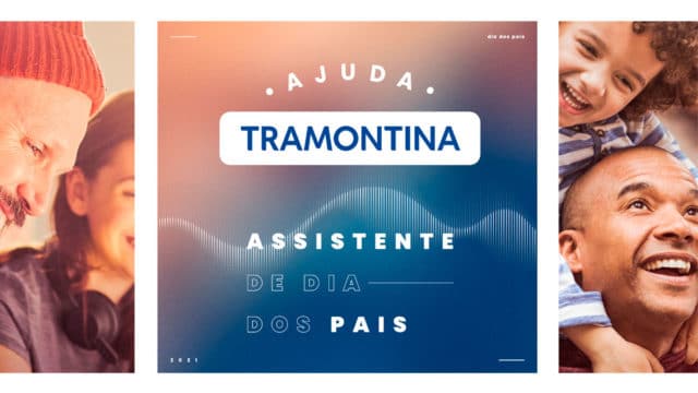 Ação com inteligência artificial para o Dia dos Pais Tramontina.