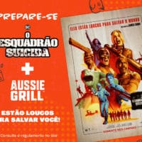 Ação de Aussie Grill com O Esquadrão Suicida.