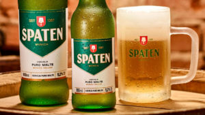 Cerveja Spaten.