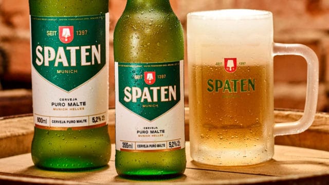 Cerveja Spaten.