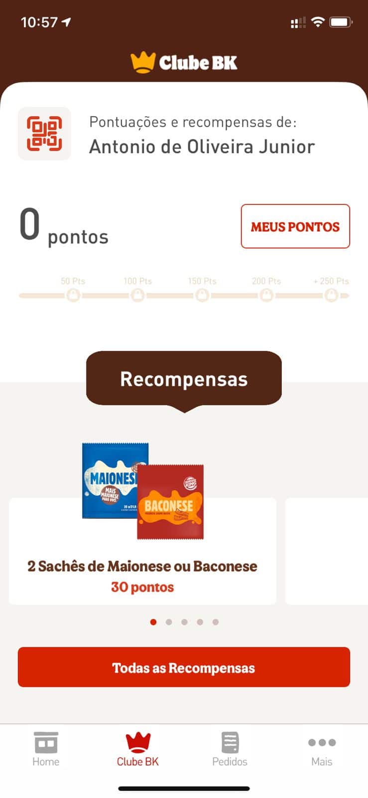 Sachê Baconese: Burger King - Shopping Prêmio