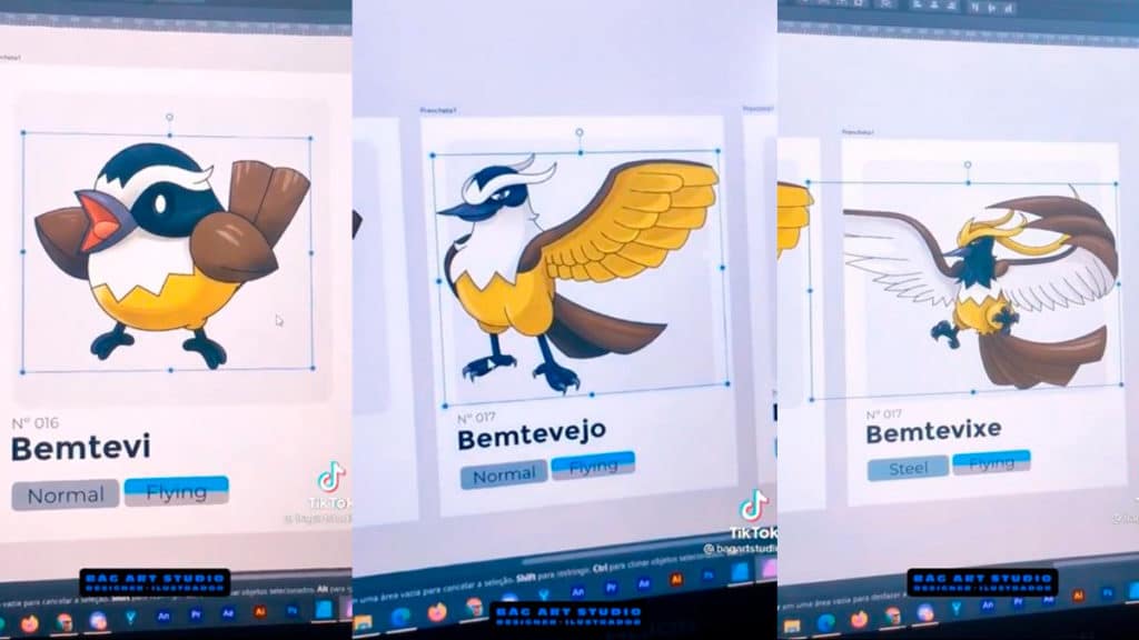 Bem-te-vi Pokémon e evoluções