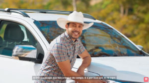 Caio Afiune protagoniza nova campanha da Chevrolet para picape S10