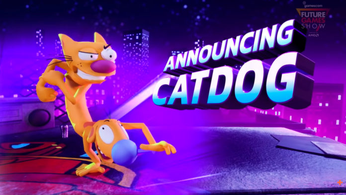 CatDog no jogo All-Star da Nickelodeon