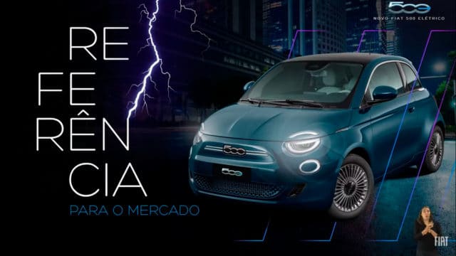 Novo Fiat 500 Elétrico