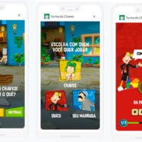 Google Assistente jogo de voz com a Turma do Chaves