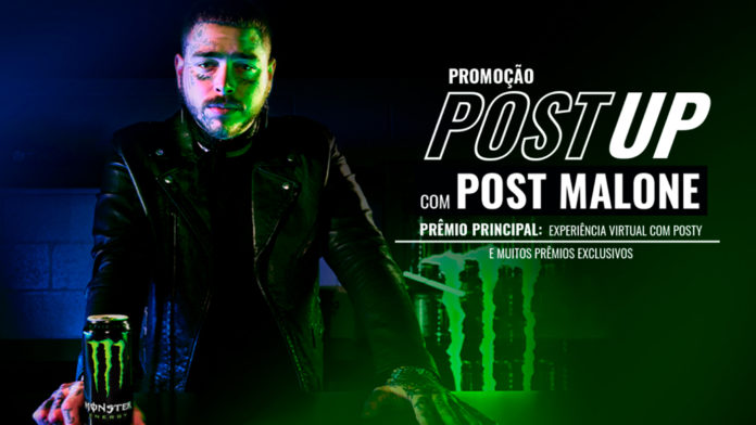 Capa da promoção de Monster com Post Malone