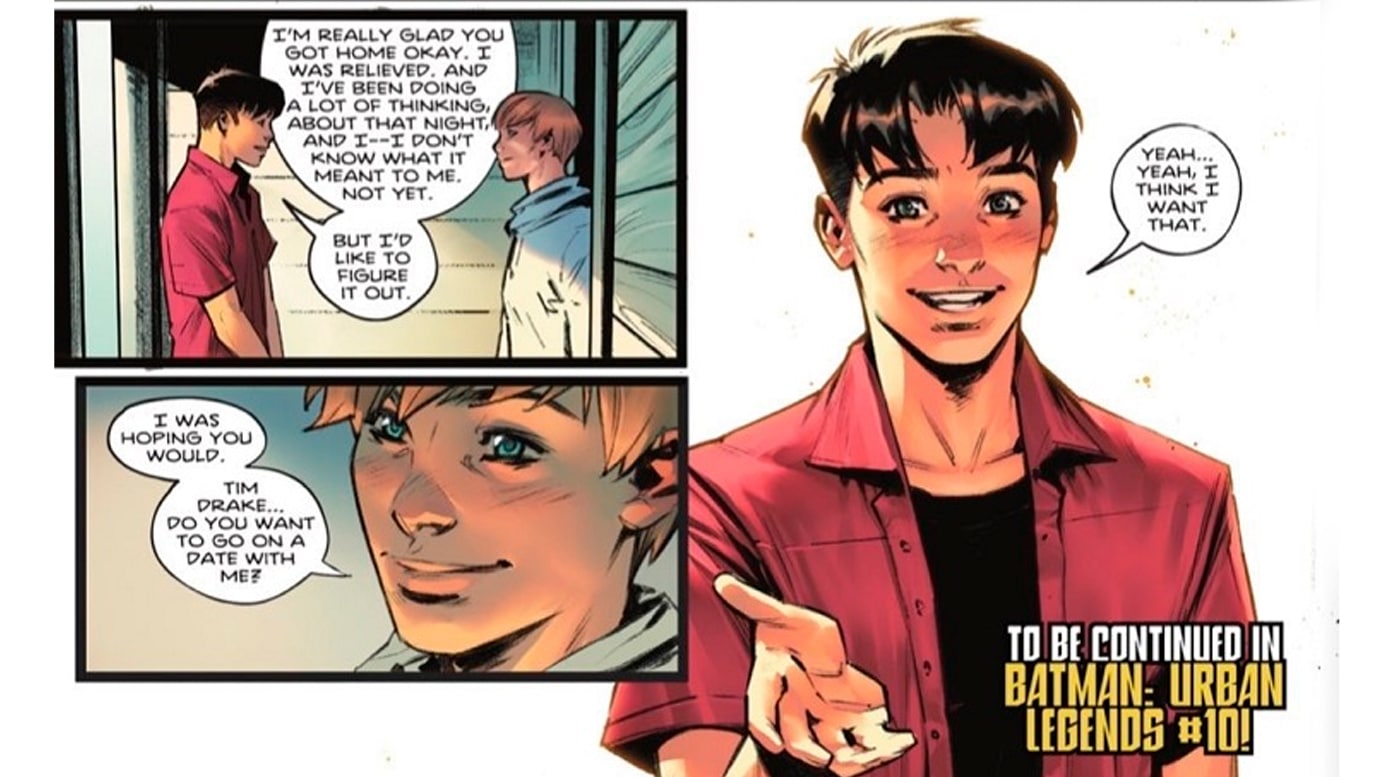 Tim Drake se descobre bissexual na HQ Batman: Urban Legends – Multverso Geek