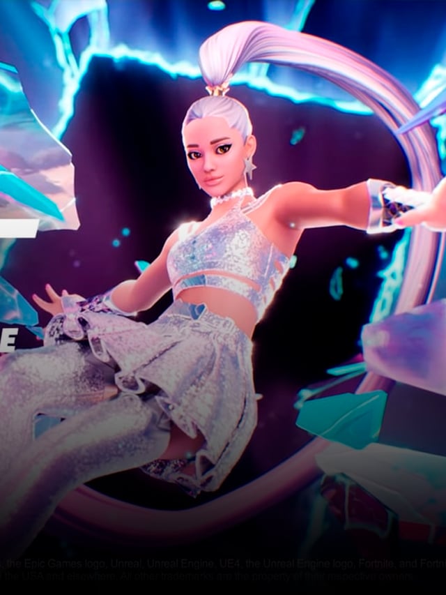 Ariana Grande fará show no Fortnite com direito a skin exclusiva