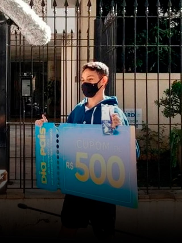 Magalu dá R$ 500 para quem comprou meia de Dia Dos Pais