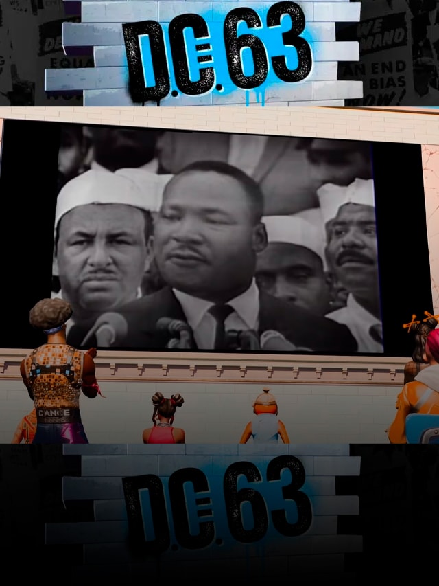 Fortnite lança experiência interativa em homenagem a Martin Luther King Jr.