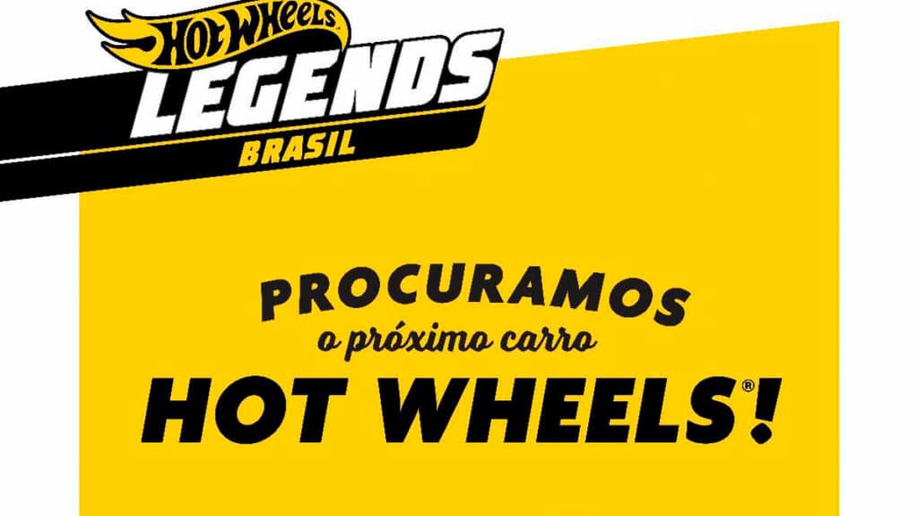 Concurso Hot Wheels Legends a procura da sua minuatura.