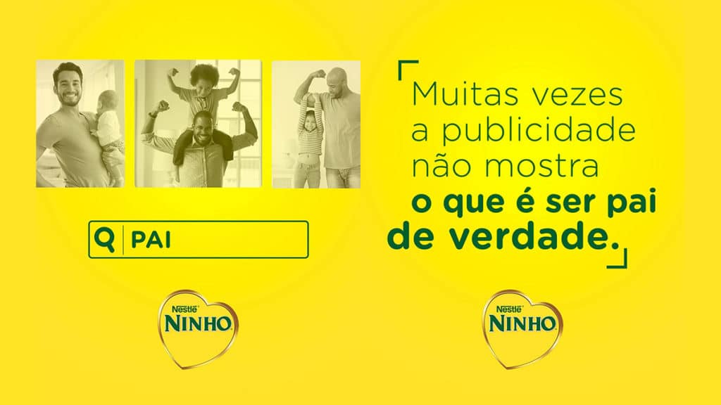 Campanha de Dia dos Pais da Ninho.
