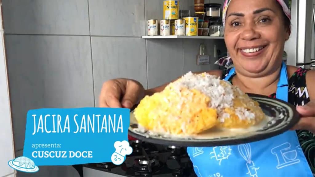 Mãe do Gil do Vigor no Receitas de Família da Nestlé.