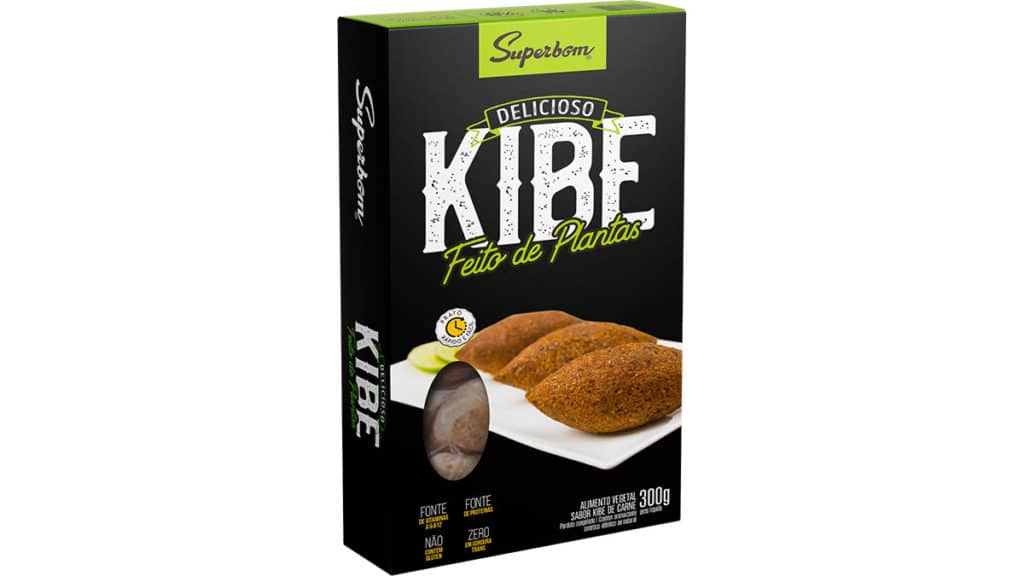Kibe Superbom plant-based.