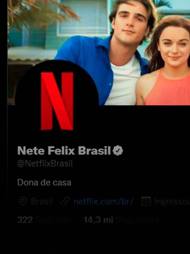 Netflix troca de nome nas redes sociais para ‘Nete Felix’