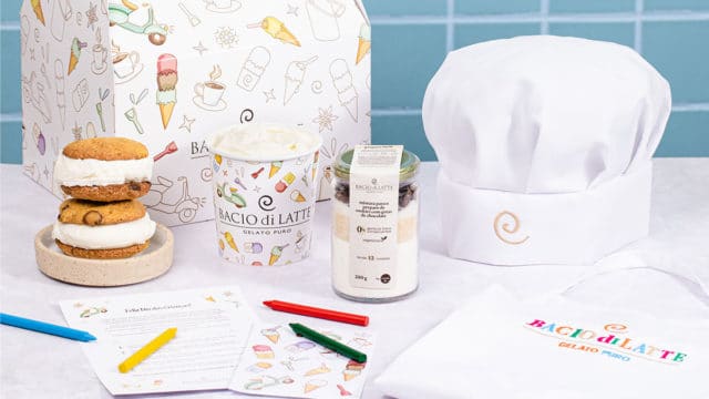 Kit Mini Chef da Bacio di Latte.